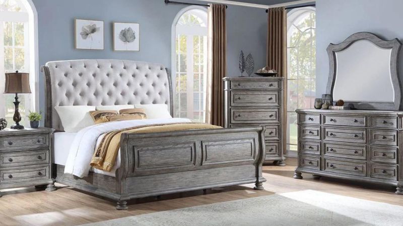 Picture of Lake Way Queen Size Bedroom Set - Gray Pecan