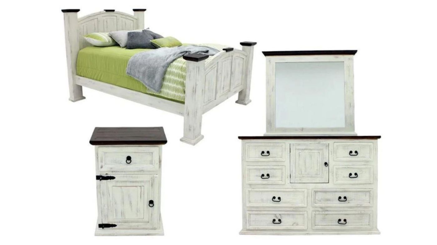 Picture of Mansion Queen Poster Bedroom Set