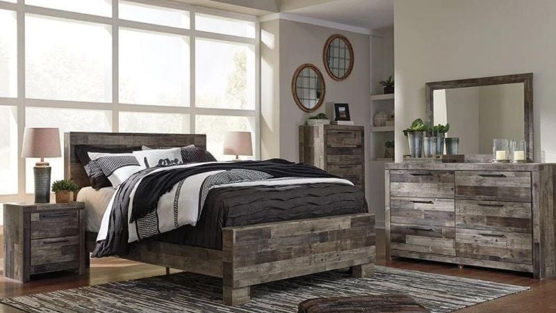 Picture of Derekson Full Size Bedroom Set - Gray Brown