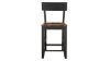 Picture of Bermuda 6-Piece Counter Table Set - Black with Brown Top