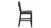 Picture of Bermuda 6-Piece Counter Table Set - Black with Brown Top