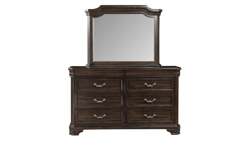 Picture of The Lyndhurst King Storage Bedroom Set - Brown