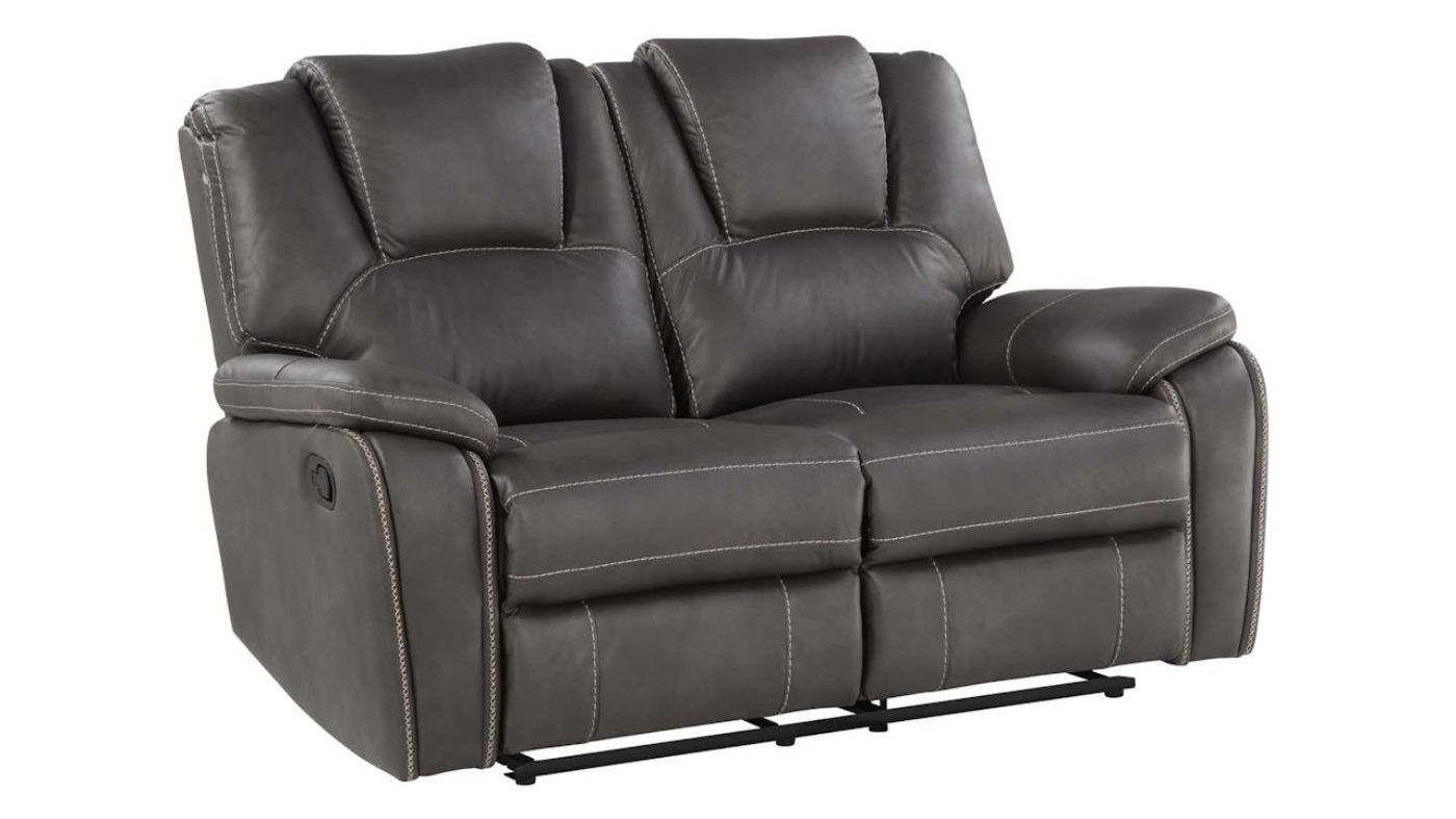 Picture of Katrine Reclining Loveseat - Gray