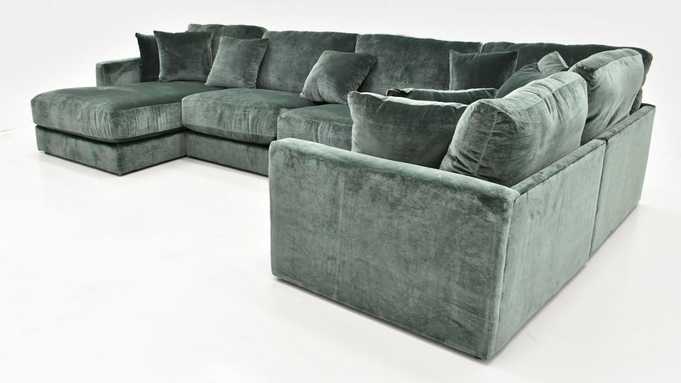 Picture of Remington Left Sectional - Green