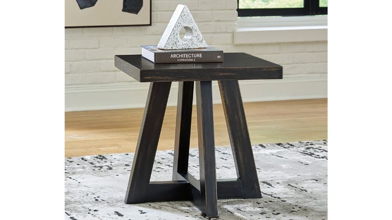 Picture of Galliden Square End Table - Black