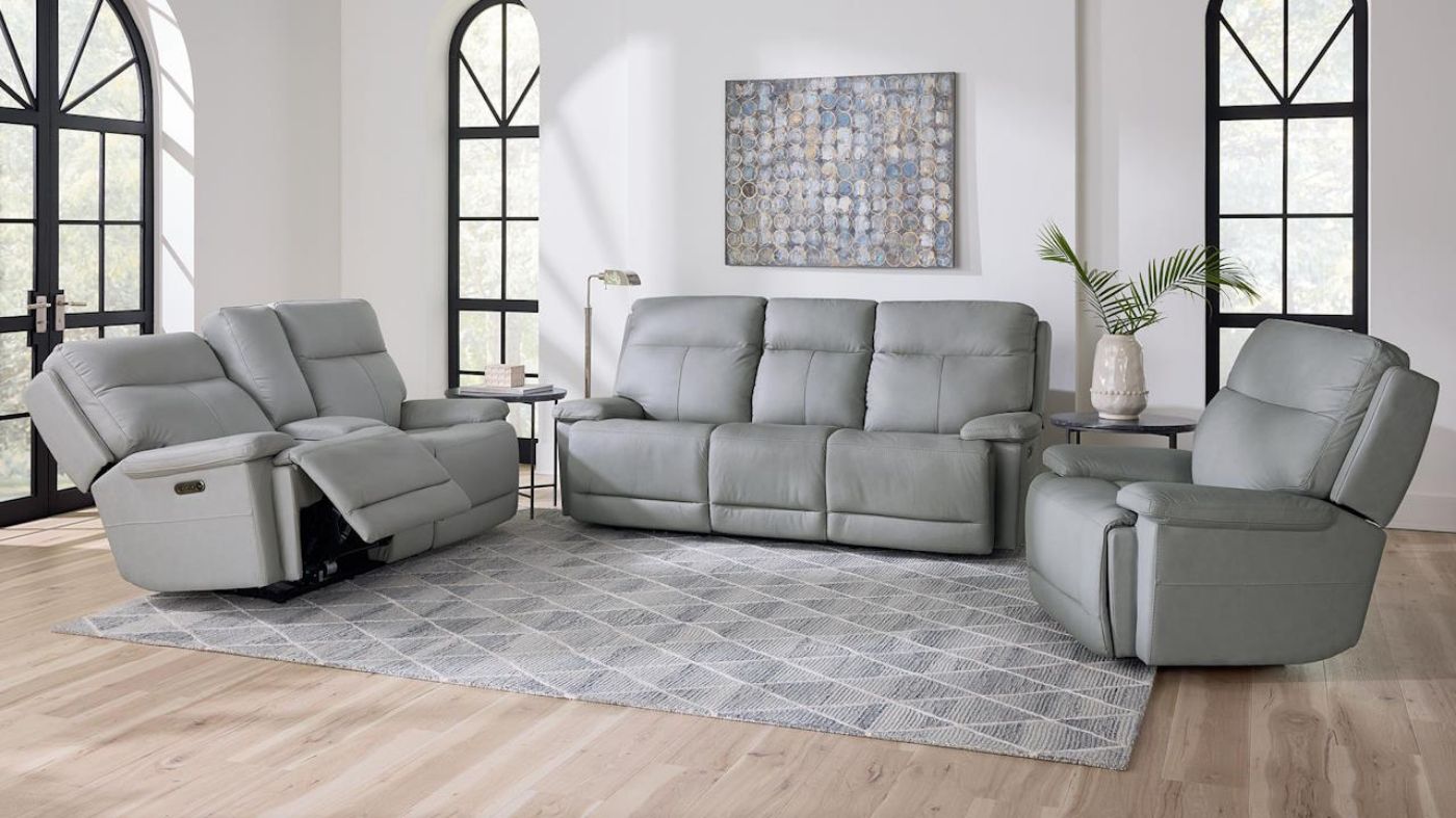 Picture of Fletcher Power Sofa Set - Gray