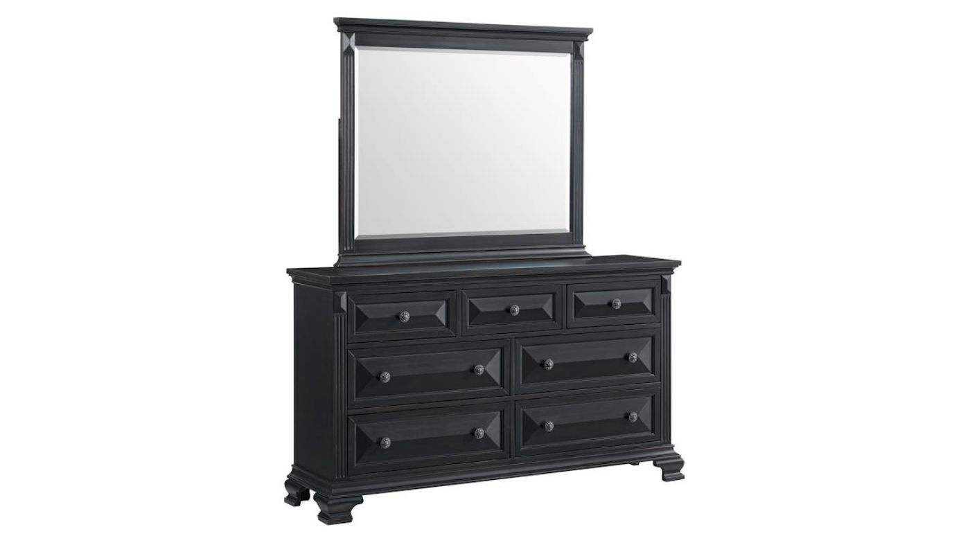 Picture of Bridgestone Queen Panel Bedroom Set - Black