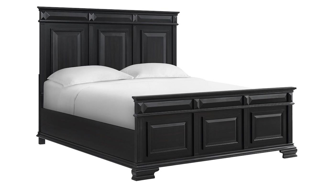 Picture of Bridgestone King Panel Bedroom Set - Black
