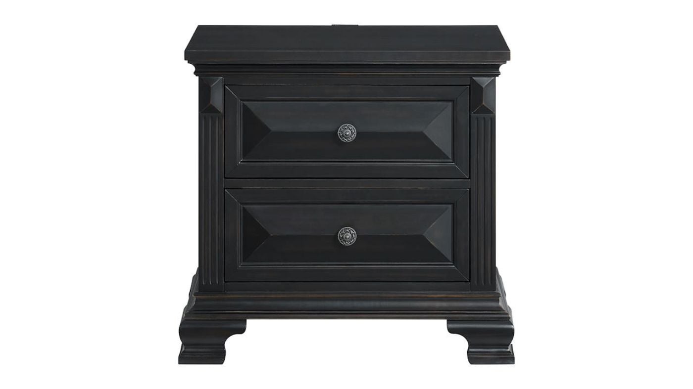 Picture of Bridgestone King Panel Bedroom Set - Black