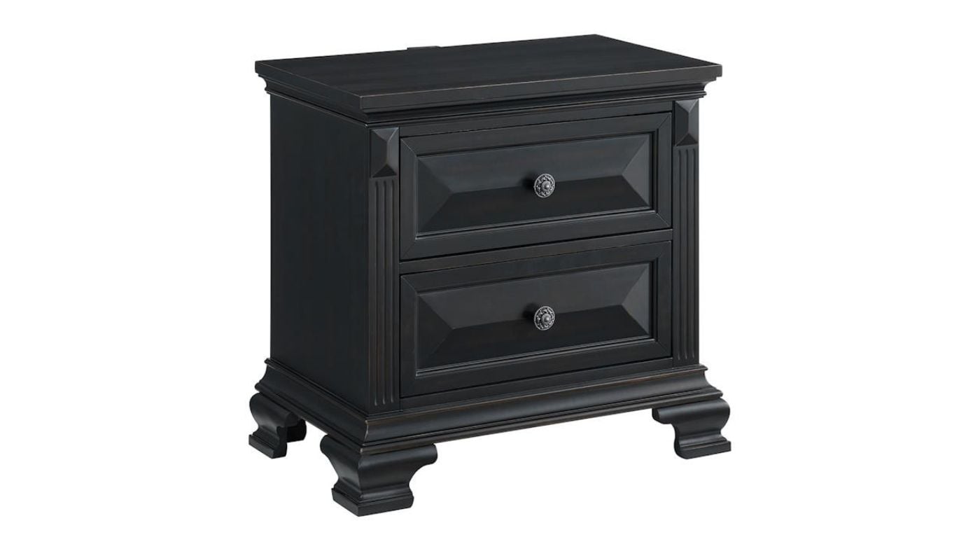Picture of Bridgestone King Panel Bedroom Set - Black