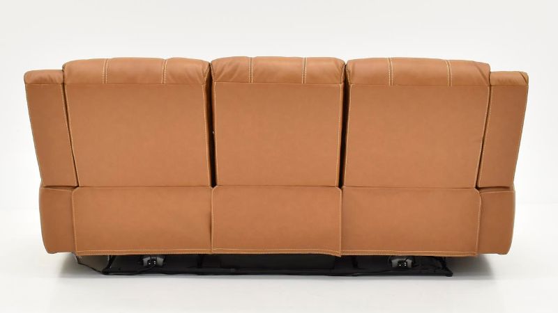 Picture of Hayley Leather Power Sofa - Brown