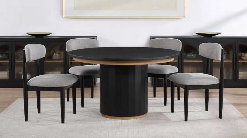 Picture of Magnolia 5-Piece Dining Set - Black