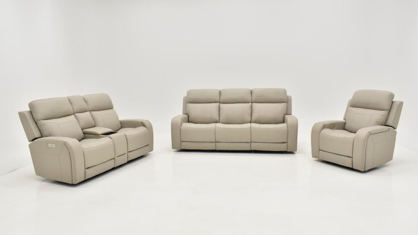 Picture of Stevenson Power Sofa Set - Beige