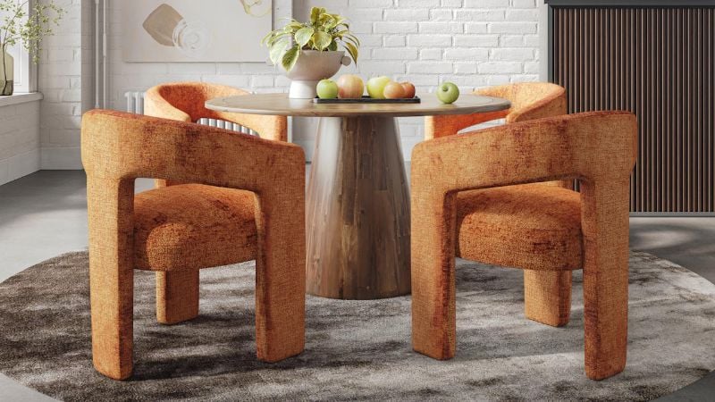 Picture of Nash 5-Piece Dining Set - Rust