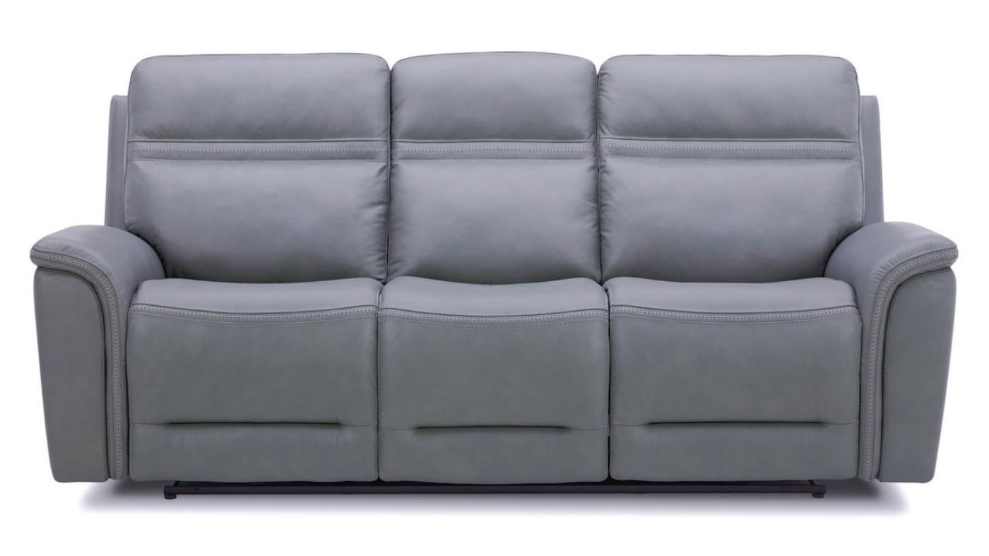 Picture of Cooper Power Leather Sofa Set - Gray