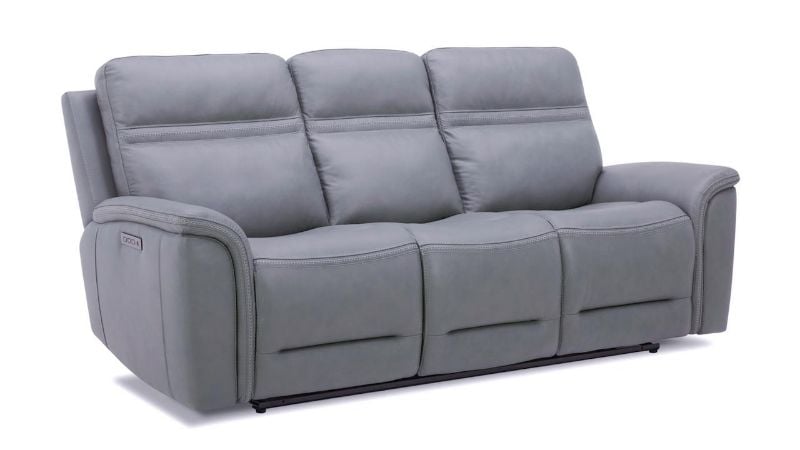 Picture of Cooper Power Leather Sofa - Gray