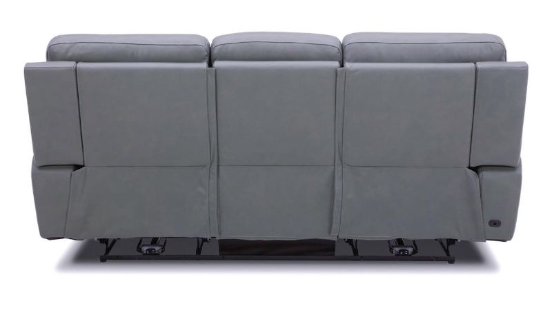 Picture of Cooper Power Leather Sofa - Gray