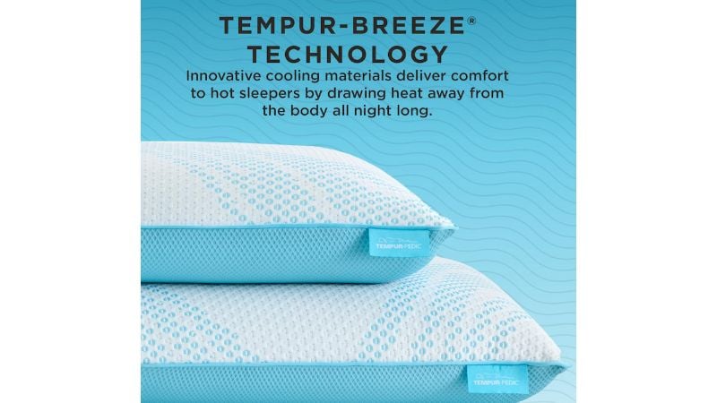 Picture of Tempur-Breeze Queen ProLo Pillow