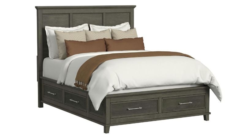 Picture of Canterbury Queen Storage Bed - Gray