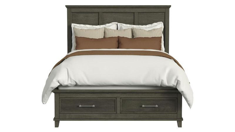 Picture of Canterbury Queen Storage Bed - Gray