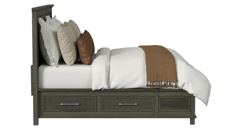 Picture of Canterbury Queen Storage Bed - Gray