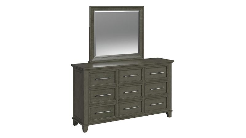 Picture of Canterbury Queen Bedroom Set - Gray