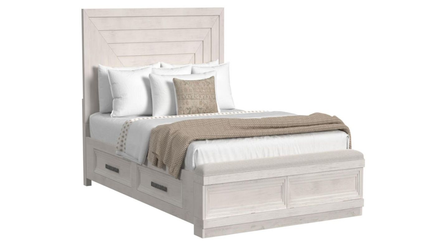 Picture of Avalanche Queen Storage Bed - White