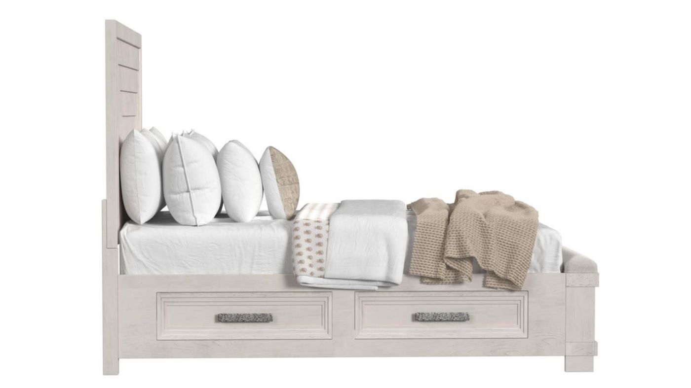 Picture of Avalanche Queen Storage Bed - White