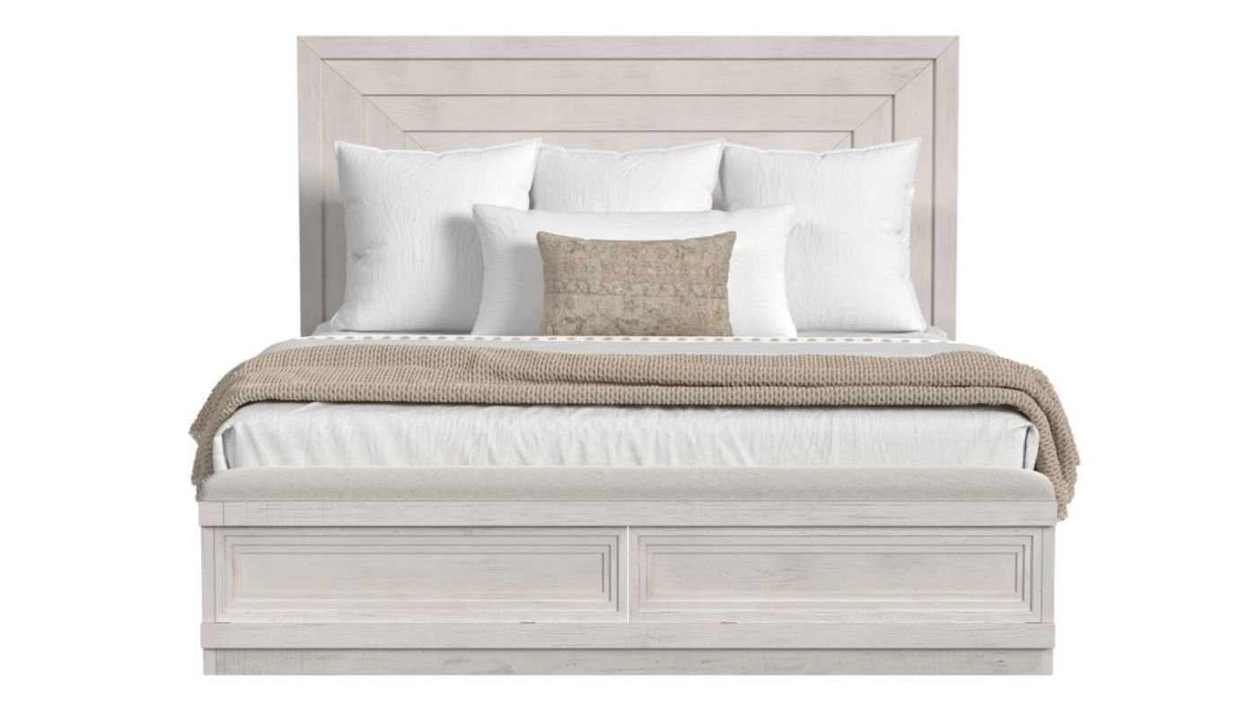 Picture of Avalanche King Storage Bed - White