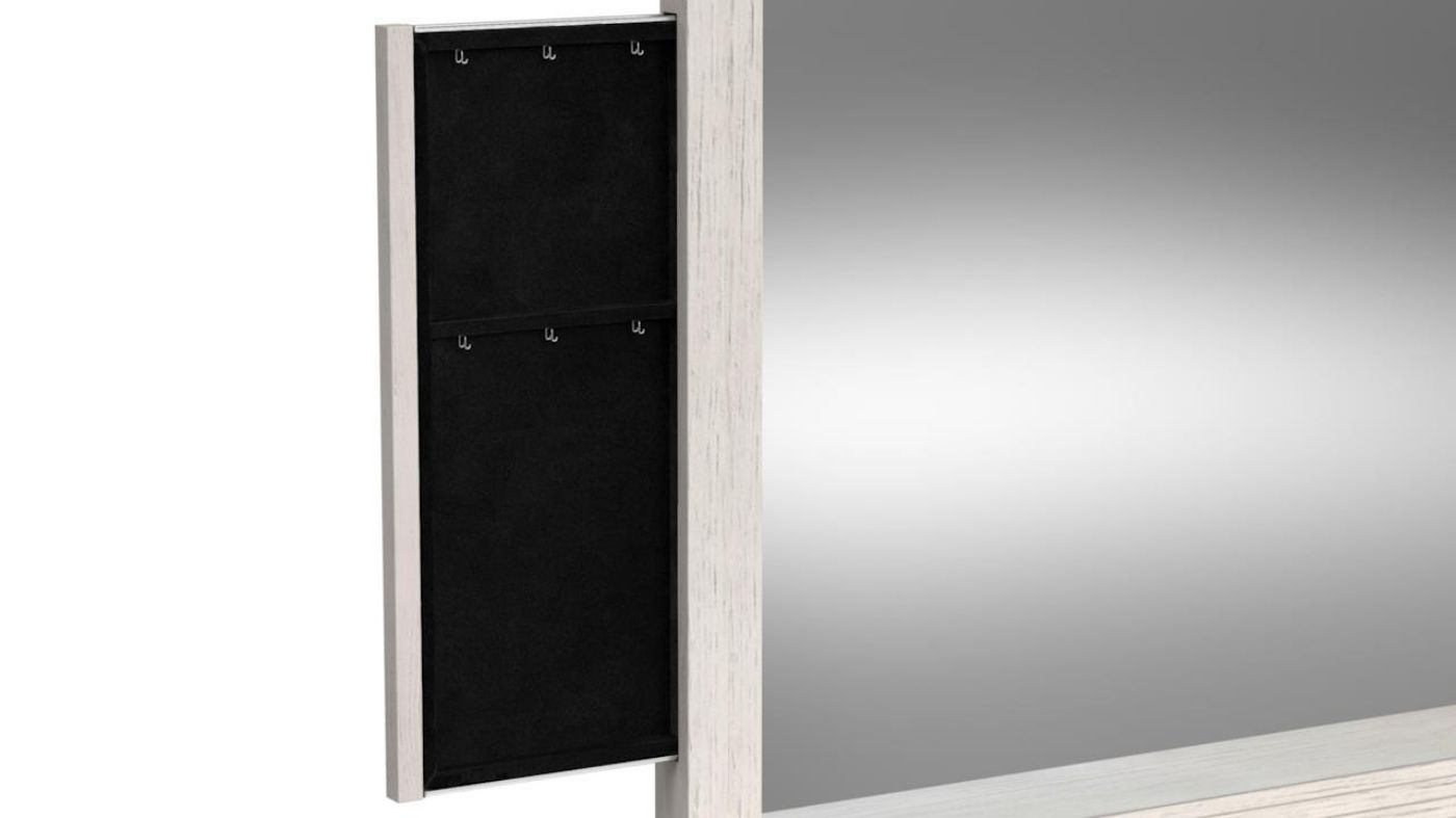 Picture of Avalanche Dresser with Mirror - White