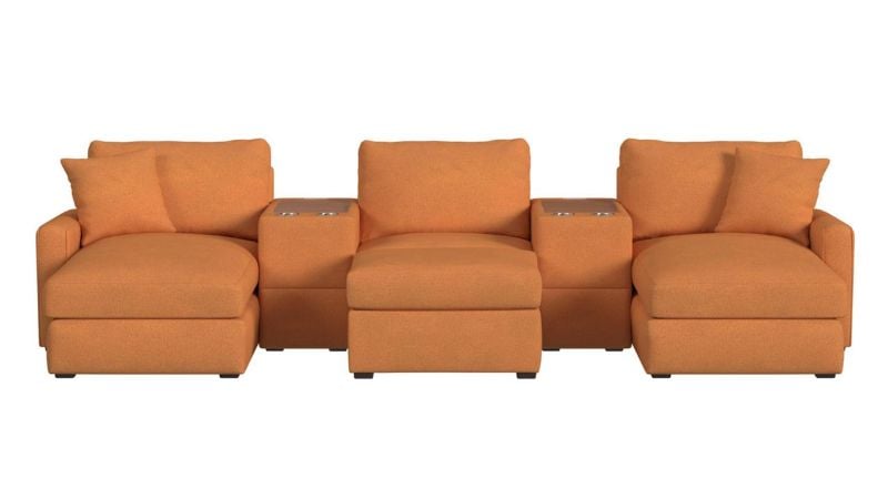 Picture of Select Modular 6-piece Theatre - Orange