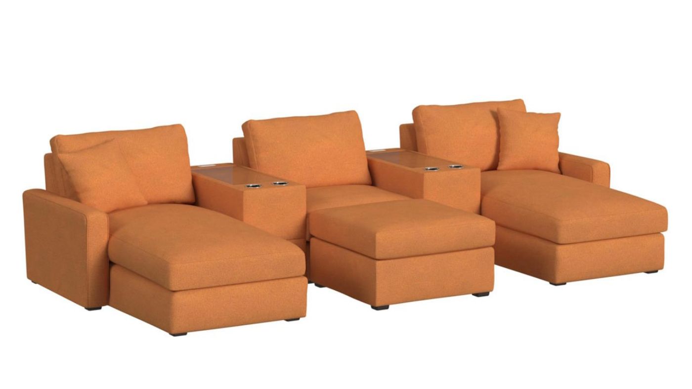 Picture of Select Modular 6-piece Theatre - Orange