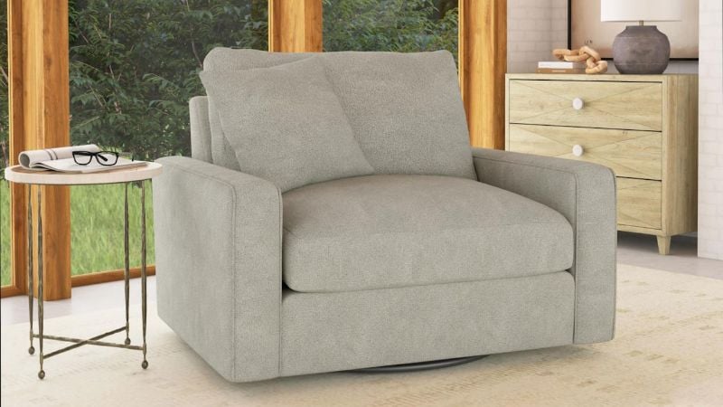 Picture of Select Modular Swivel Chair - Light Gray