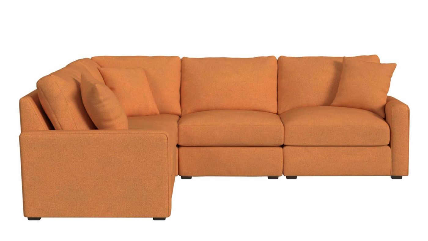 Picture of Select Modular 5-piece Sectional - Orange