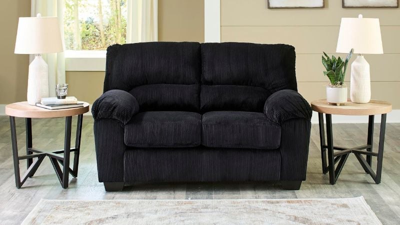 Picture of Simple Joy Loveseat - Black