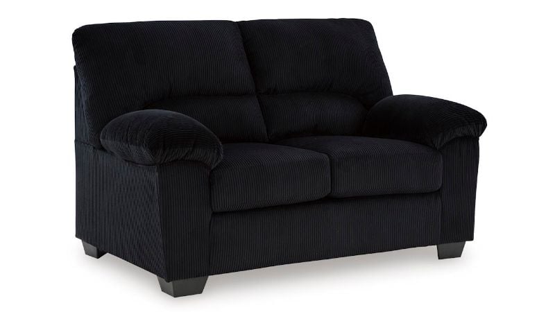 Picture of Simple Joy Loveseat - Black