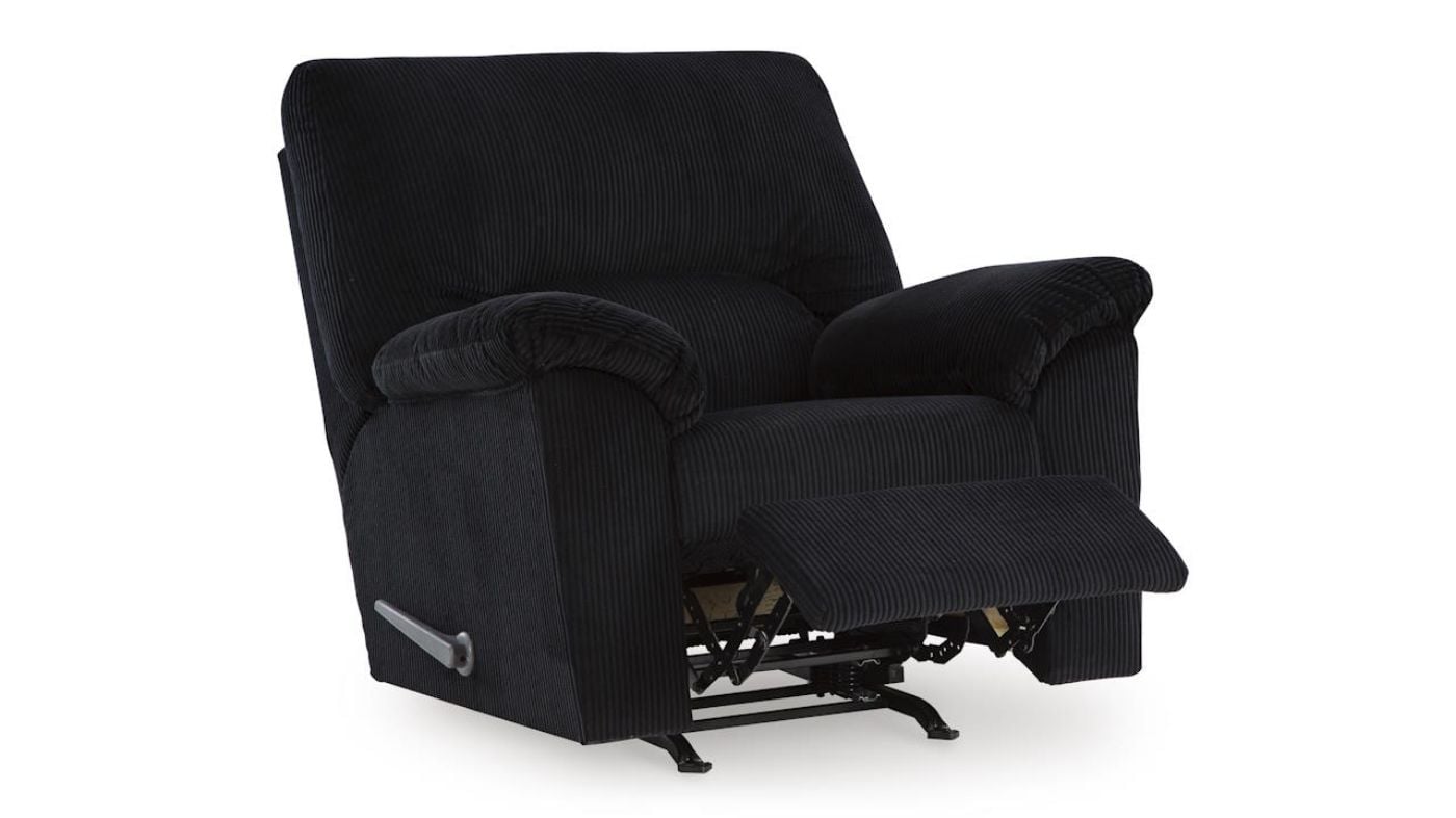 Picture of Simple Joy Rocker Recliner - Black