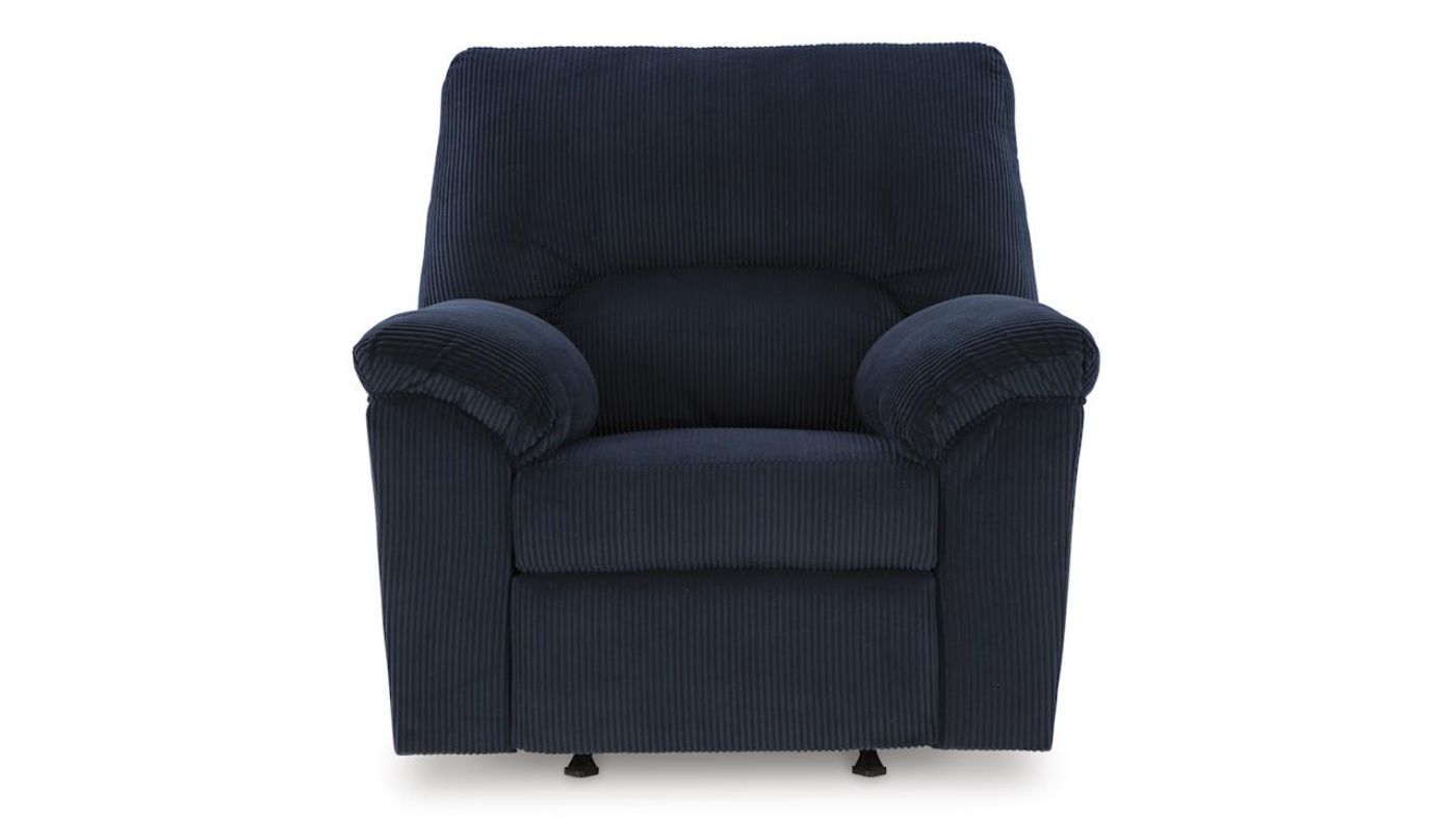 Picture of Simple Joy Rocker Recliner - Blue