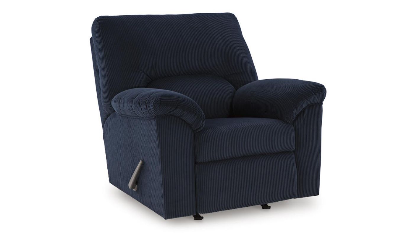 Picture of Simple Joy Rocker Recliner - Blue