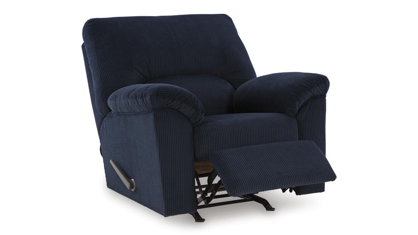 Picture of Simple Joy Rocker Recliner - Blue
