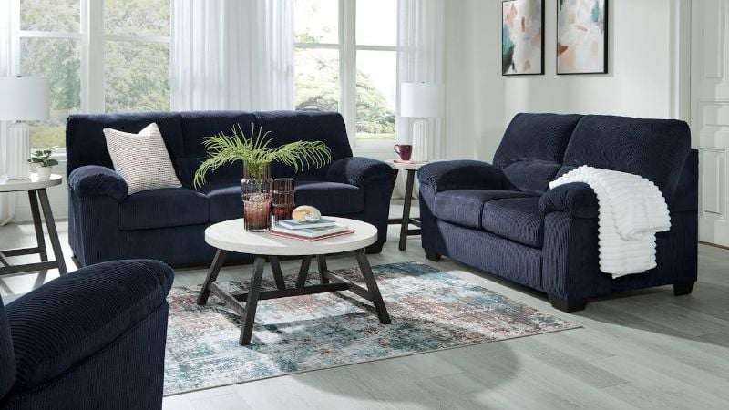 Picture of Simple Joy Sofa Set - Blue