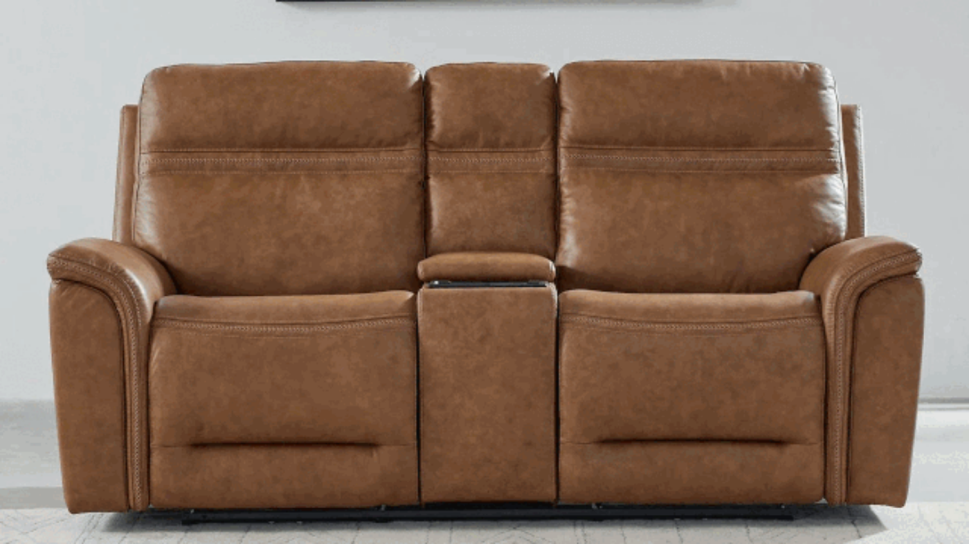 Picture of Cooper Power Leather Loveseat