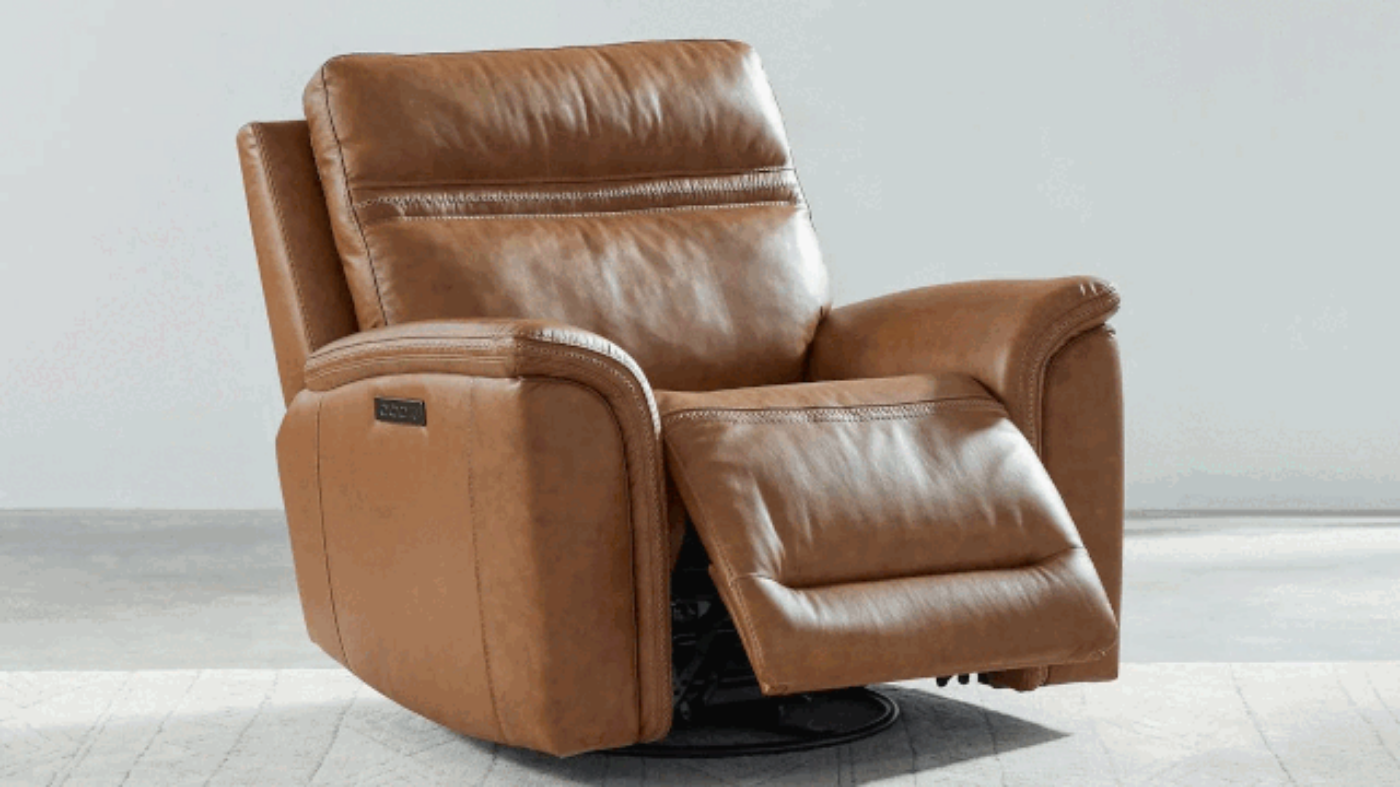 Picture of Cooper Power Leather Recliner