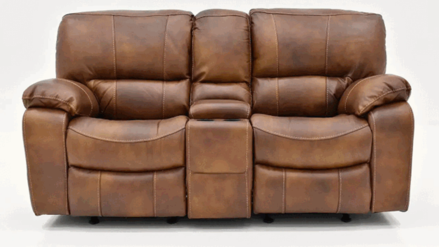 Picture of Legend Power Leather Reclining Loveseat