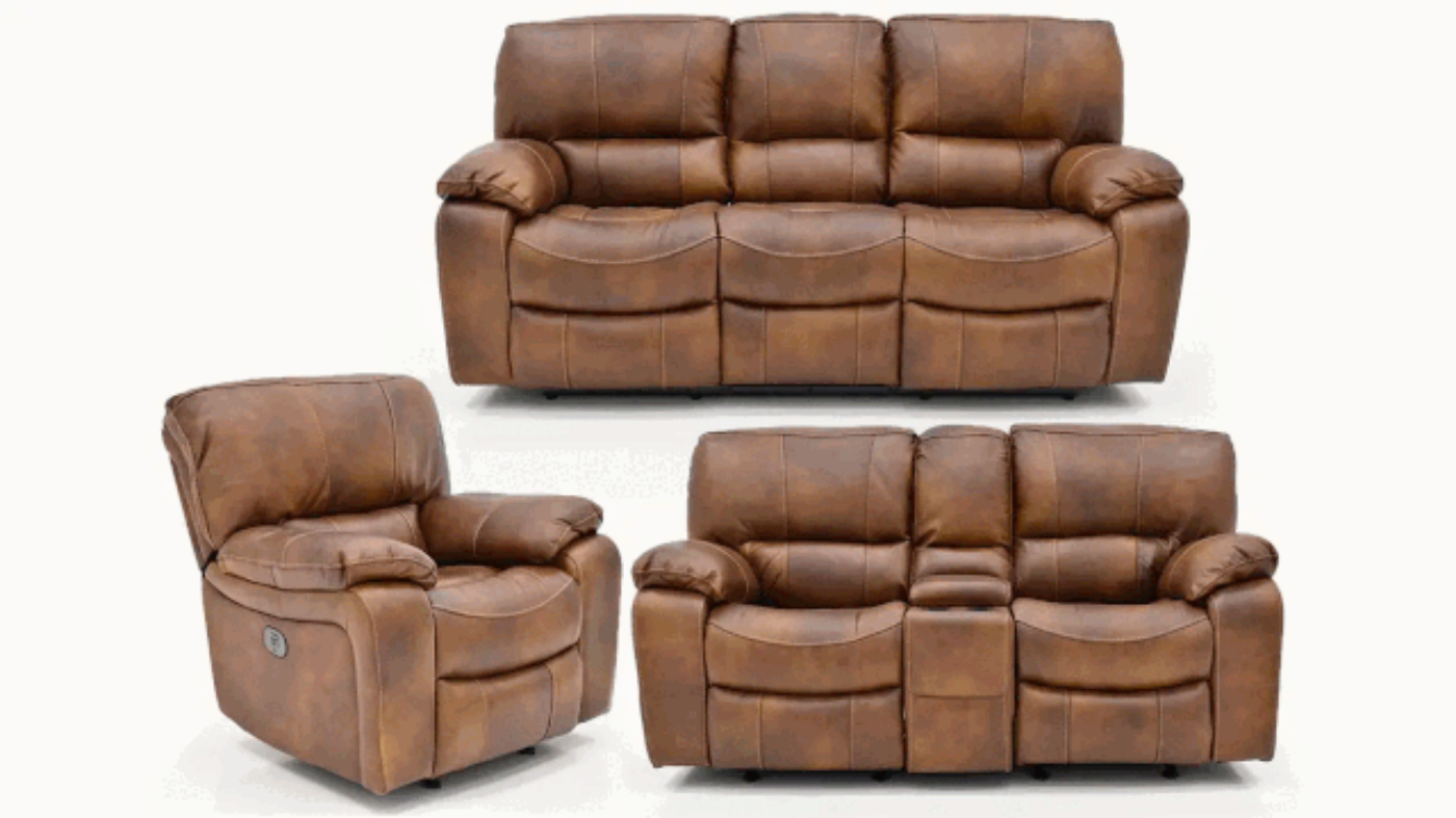 Picture of Legend Power Leather Reclining Sofa Set