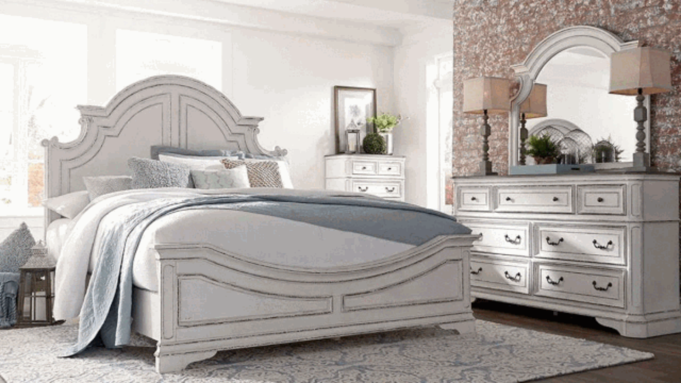 Picture of Magnolia Manor Bedroom Set - White