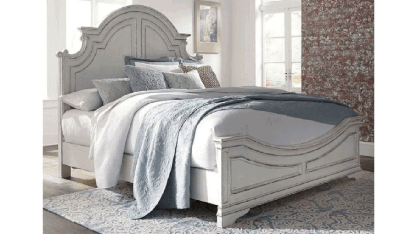 Picture of Magnolia Manor Bed - White