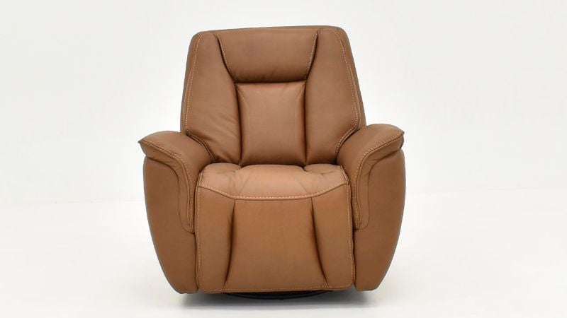 Picture of Shagbark Swivel Power Recliner - Walnut