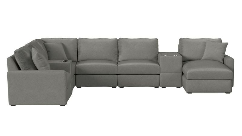 Picture of Select Modular 8-piece Sectional - Gray