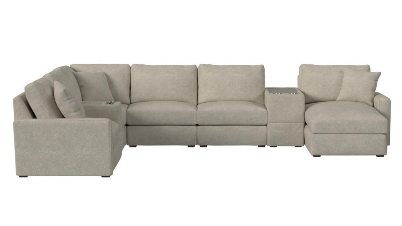 Picture of Select Modular 8-piece Sectional - Light Gray